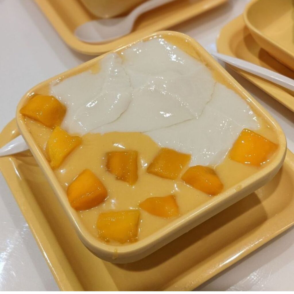 Sweethoney Dessert Mango sago with tofu pudding Melissa C.yelp