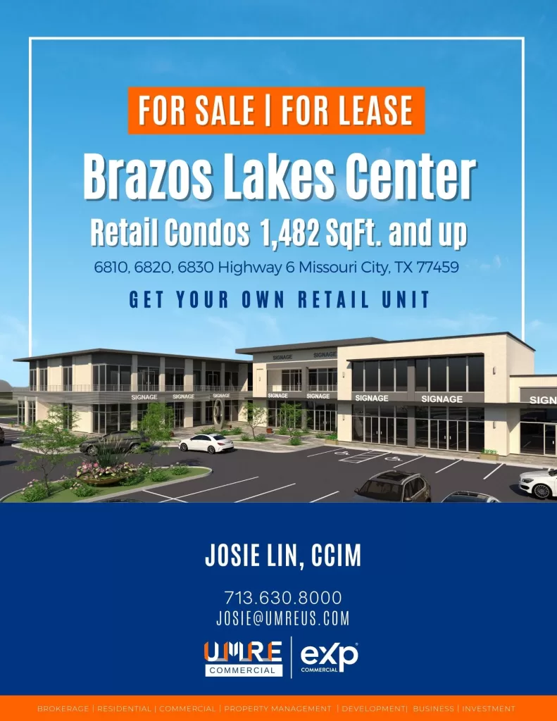 密蘇里城Highway 6 德州商業地產新機會－巴拉索湖中心(Brazos Lakes Center)